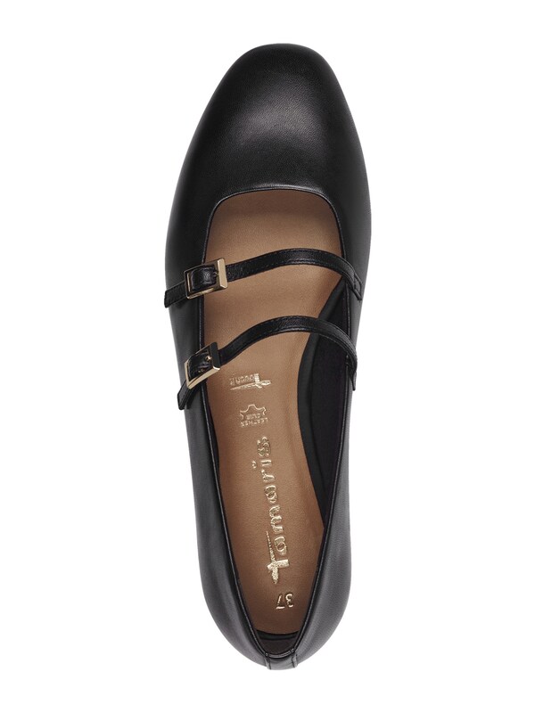 Tamaris Ballerina Con Cinturino In Nero