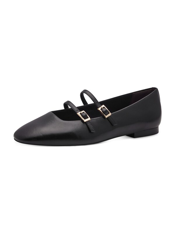 Tamaris Ballerina con cinturino in Nero