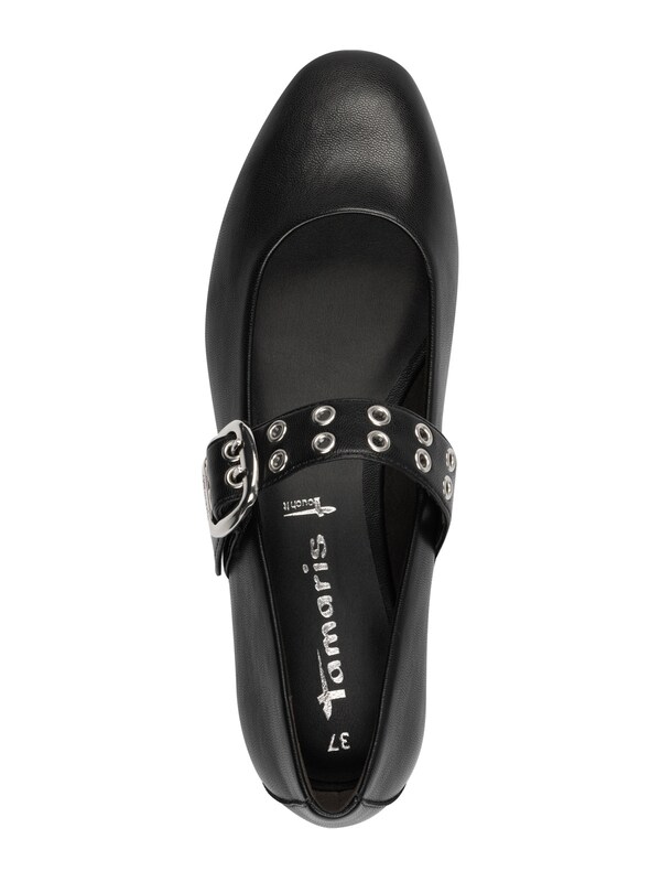 Tamaris Ballerina Con Cinturino In Nero