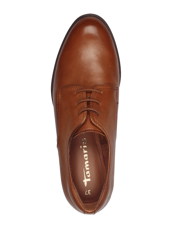 Tamaris Scarpa Stringata In Cognac