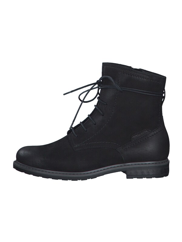 Tamaris Stivaletto Stringato In Nero