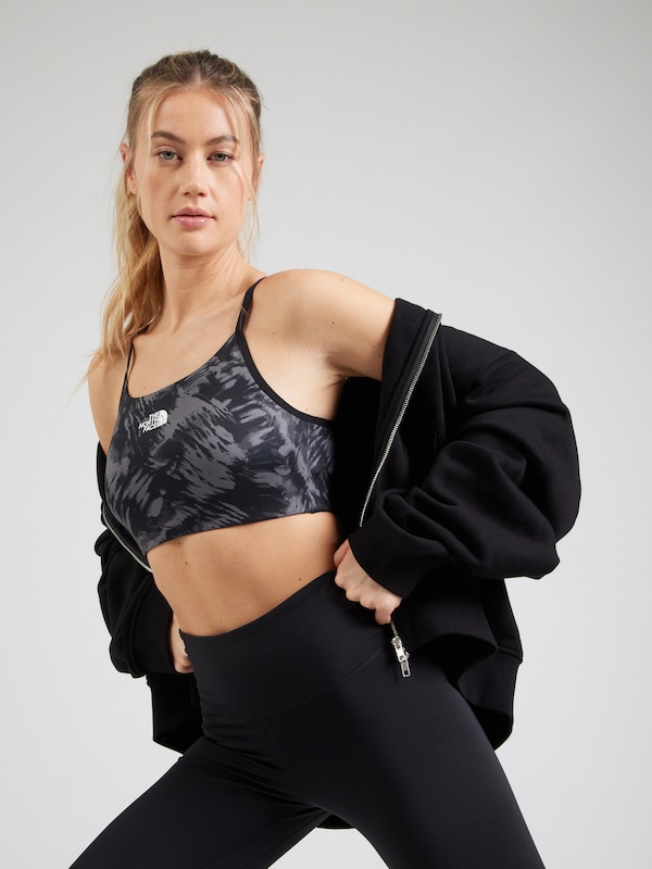 THE NORTH FACE Bustino Reggiseno Sportivo 'FLEX' In Nero
