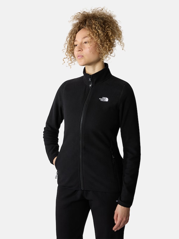 THE NORTH FACE Giacca Di Pile Funzionale '100 Glacier' In Nero