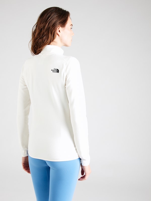 THE NORTH FACE Giacca Di Pile Funzionale '100 Glacier' In Bianco