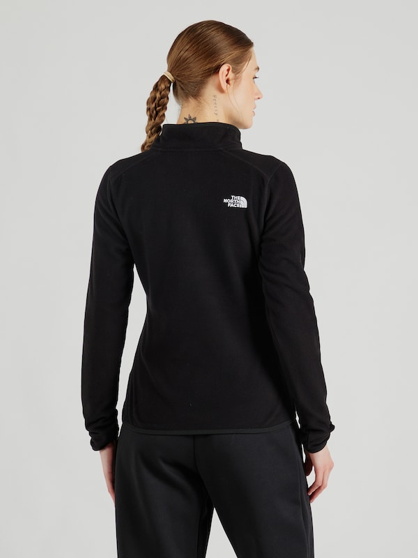 THE NORTH FACE Pullover Sportivo '100 GLACIER' In Nero