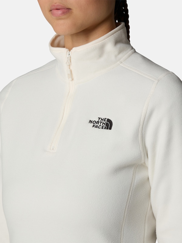 THE NORTH FACE Pullover Sportivo '100 Glacier' In Offwhite