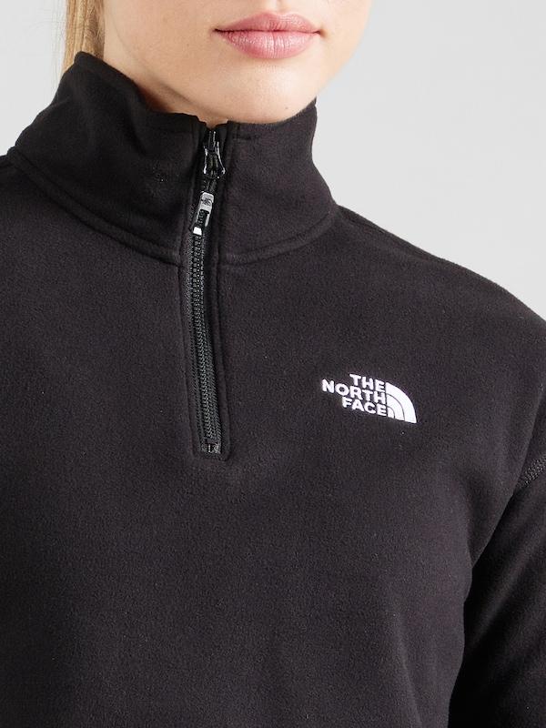 THE NORTH FACE Pullover Sportivo 'GLACIER' In Nero