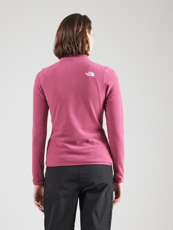 THE NORTH FACE Pullover Sportivo 'GLACIER' In Prugna