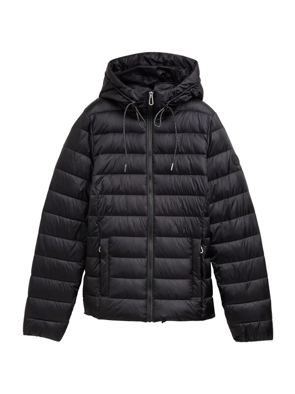 TOM TAILOR Giacca di mezza stagione in Nero