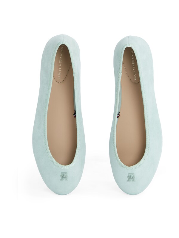 TOMMY HILFIGER Ballerina 'HARDWARE' In Blu Chiaro