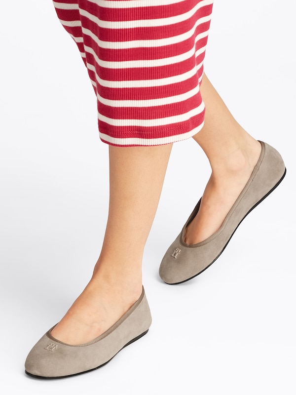 TOMMY HILFIGER Ballerina In Greige