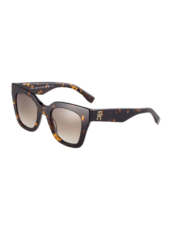 TOMMY HILFIGER Occhiali da sole in Caramello Marrone Scuro