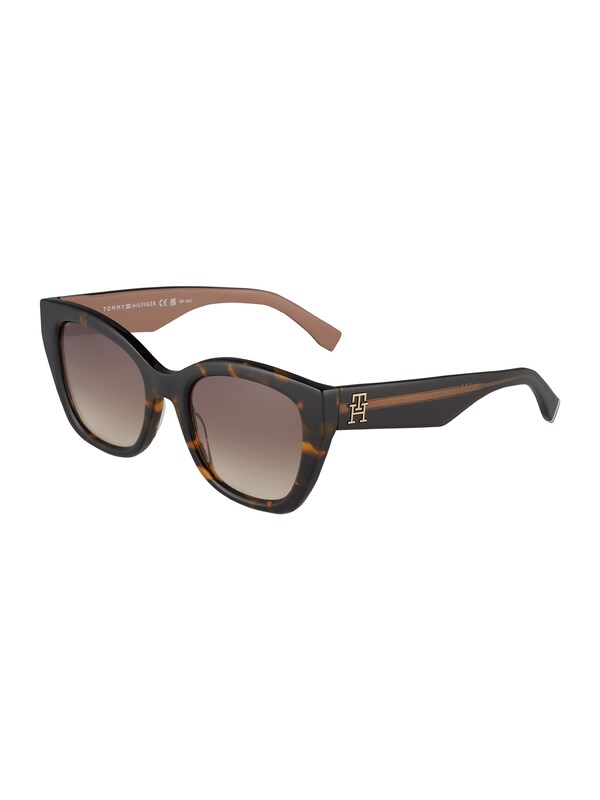 TOMMY HILFIGER Occhiali da sole 'TH 1980/S' in Marrone Marrone Scuro