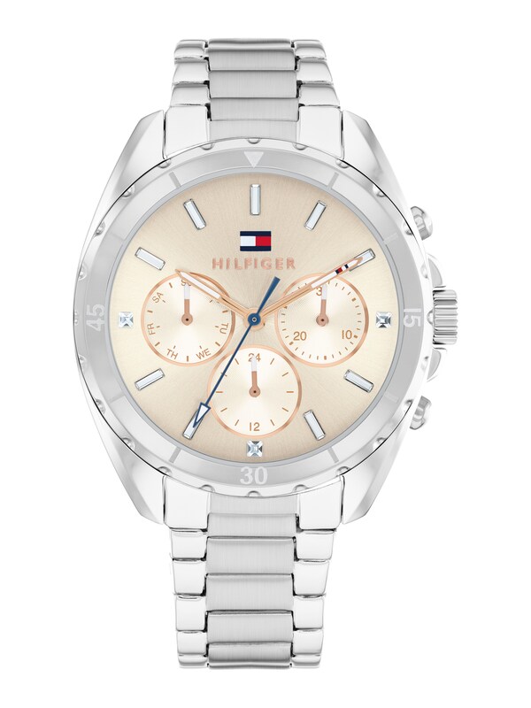TOMMY HILFIGER Orologio Analogico 'MELLIE' In Argento