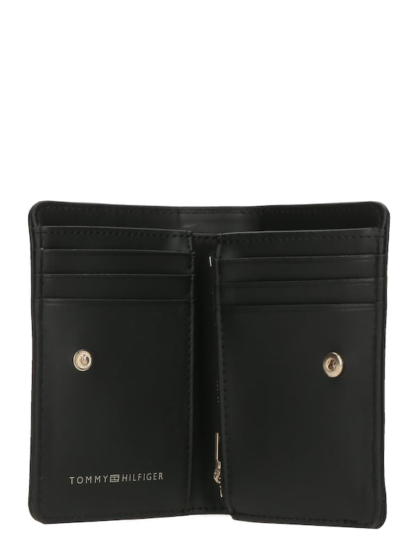TOMMY HILFIGER Portamonete 'HERITAGE' In Nero