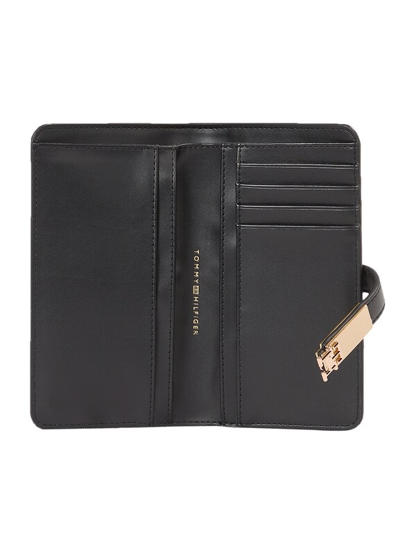 TOMMY HILFIGER Portamonete 'HERITAGE' In Nero