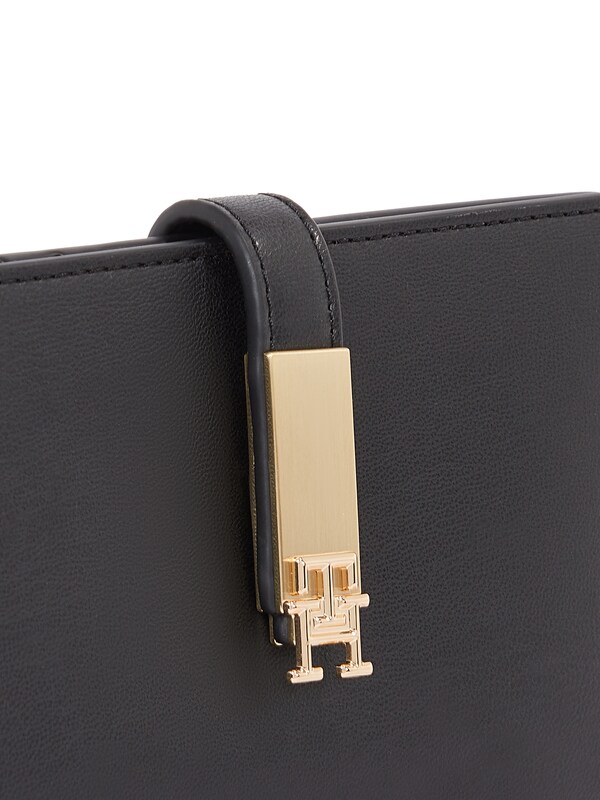 TOMMY HILFIGER Portamonete 'HERITAGE' In Nero