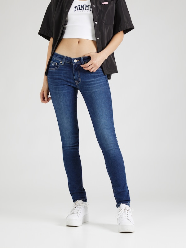 Tommy Jeans Skinny Jeans In Blu Denim