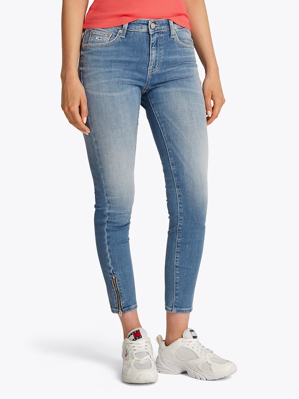 Tommy Jeans Skinny Jeans In Blu Denim