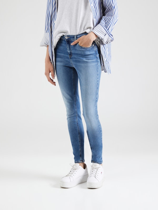 Tommy Jeans Skinny Jeans 'NORA' In Blu Chiaro