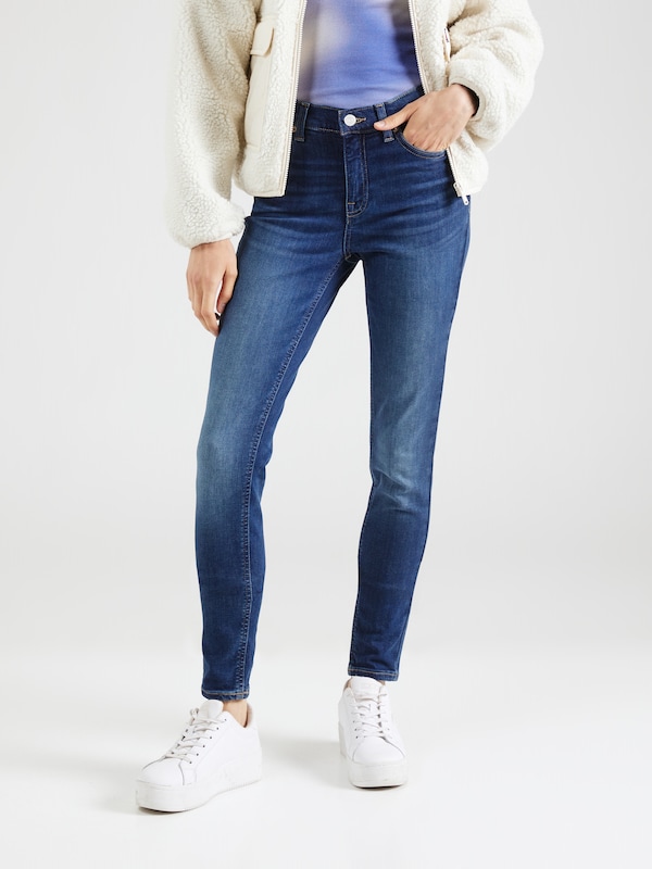 Tommy Jeans Skinny Jeans 'NORA' In Blu Denim