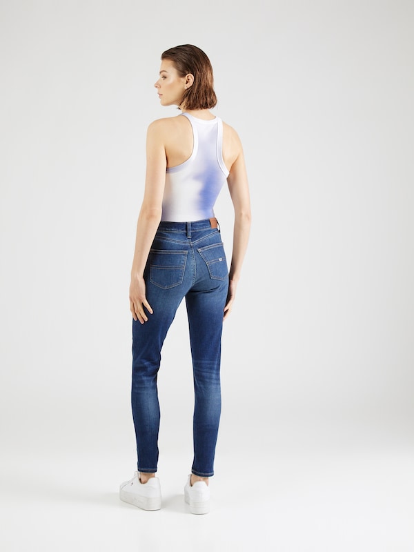 Tommy Jeans Skinny Jeans 'NORA' In Blu Denim