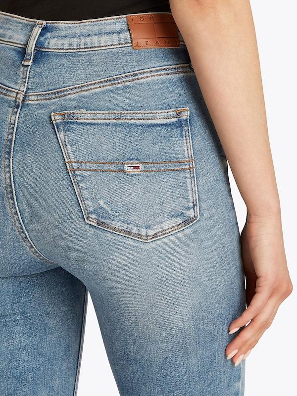 Tommy Jeans Skinny Jeans 'NORA' In Blu Denim