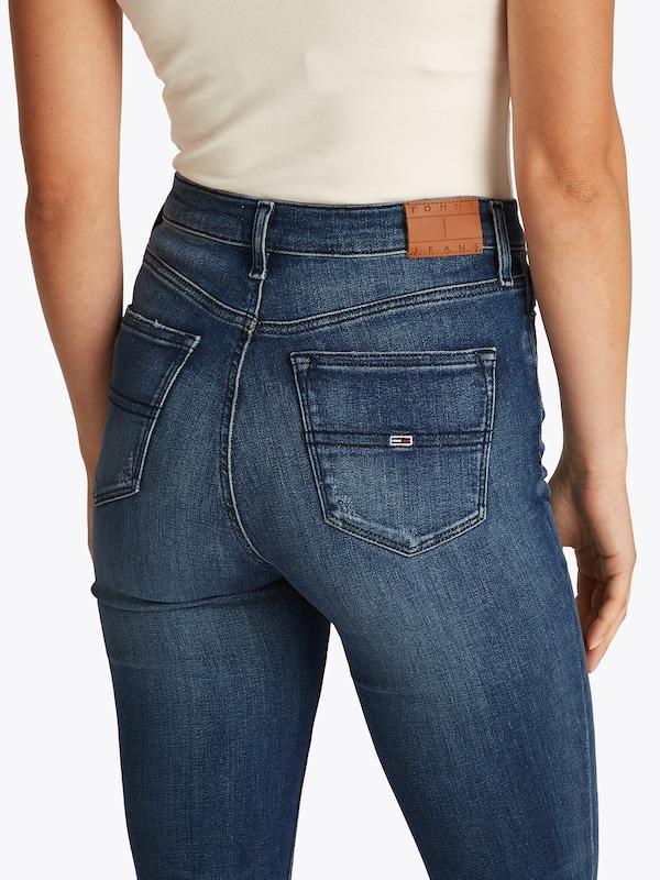 Tommy Jeans Skinny Jeans 'Nora' In Blu Denim