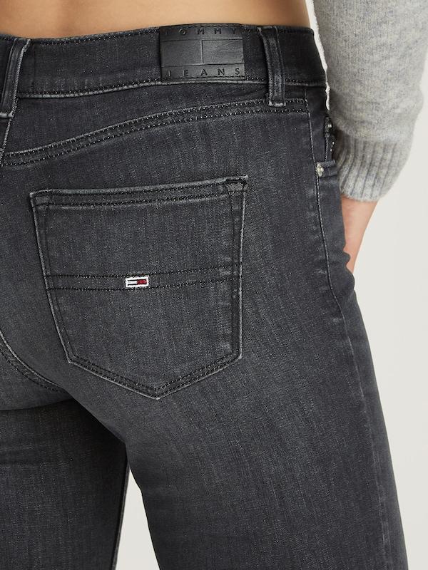 Tommy Jeans Skinny Jeans 'NORA' In Nero Denim