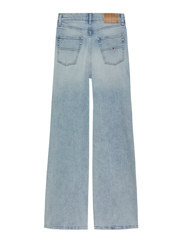 Tommy Jeans Wide Leg Jeans 'Claire' In Blu Denim