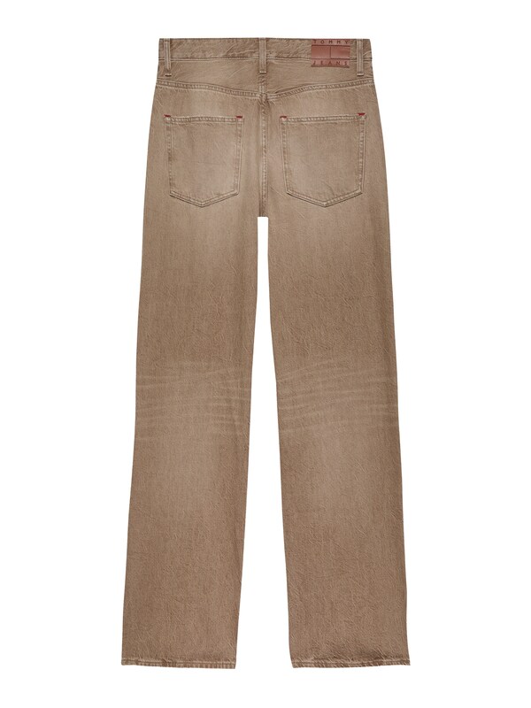 Tommy Jeans Wide Leg Jeans 'MIA' In Beige Scuro