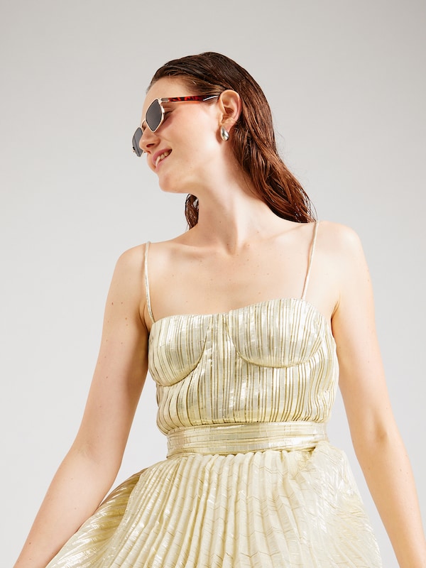 True Decadence Abito Da Sera In Oro