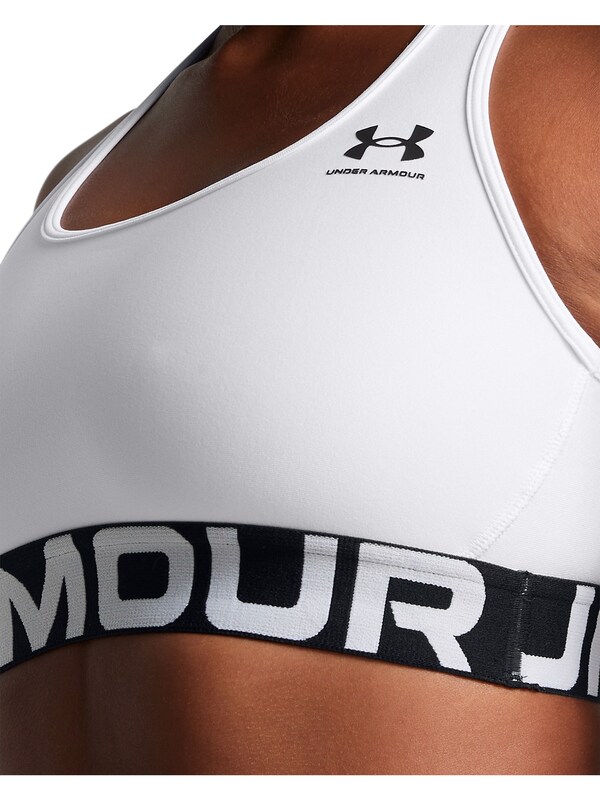 UNDER ARMOUR Bustino Reggiseno Sportivo 'Authentics' In Bianco
