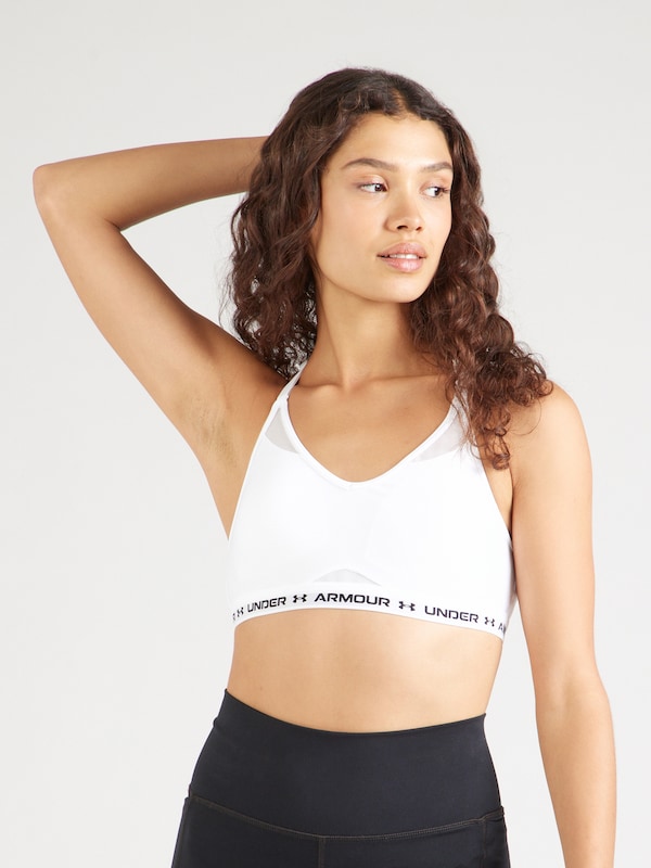 UNDER ARMOUR Bustino Reggiseno Sportivo In Bianco