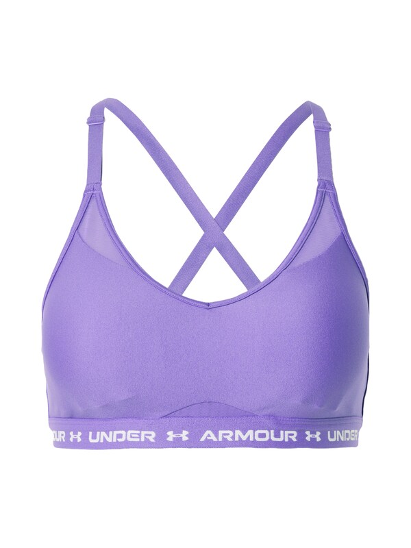 UNDER ARMOUR Bustino Reggiseno sportivo in Lilla Chiaro
