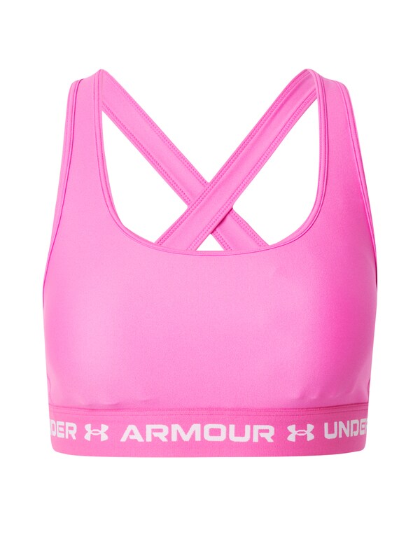 UNDER ARMOUR Bustino Reggiseno sportivo in Rosa Chiaro