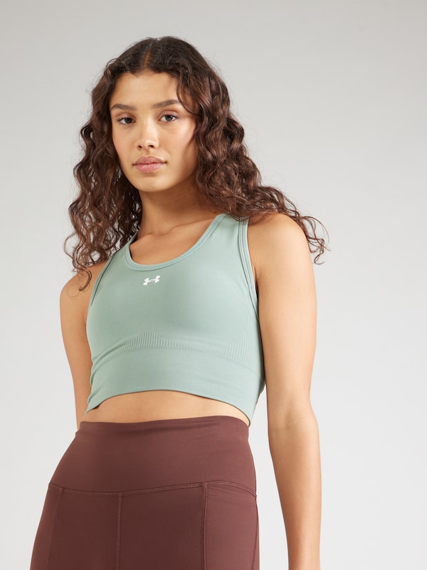 UNDER ARMOUR Bustino Reggiseno Sportivo 'Vanish' In Verde Pastello