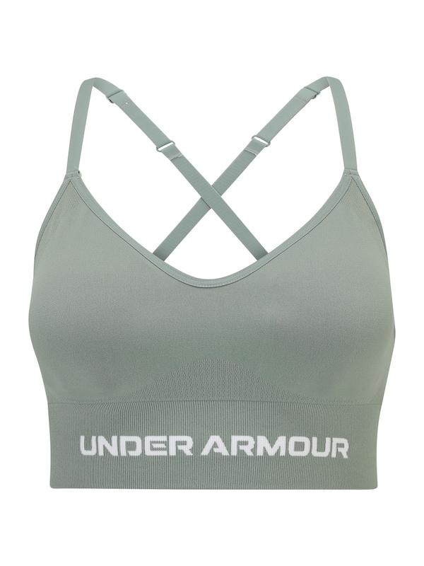 UNDER ARMOUR Bustino Reggiseno sportivo 'Vanish' in Verde Chiaro