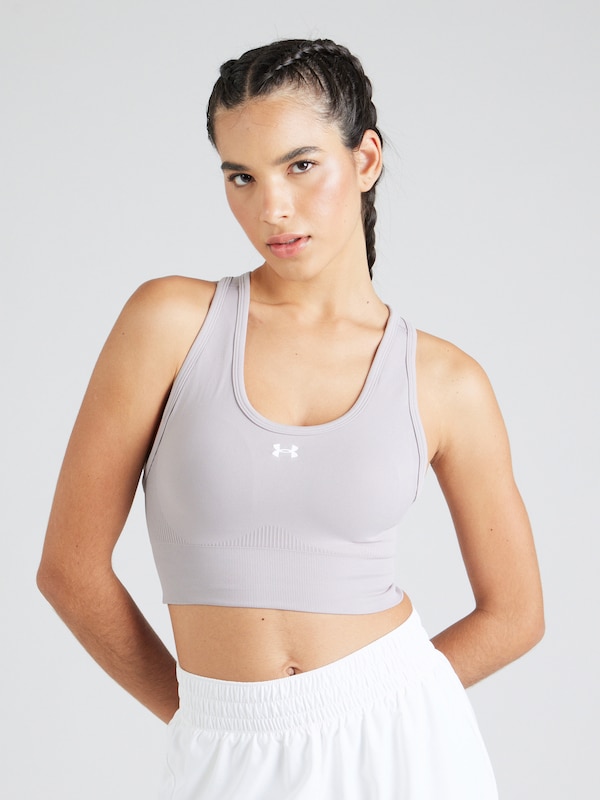 UNDER ARMOUR Bustino Reggiseno Sportivo 'Vanish' In Grigio