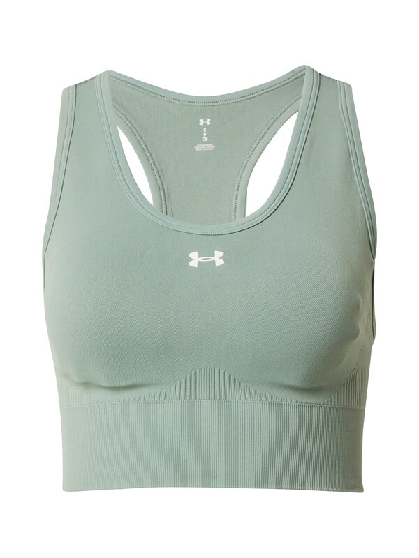 UNDER ARMOUR Bustino Reggiseno sportivo 'Vanish' in Verde Pastello