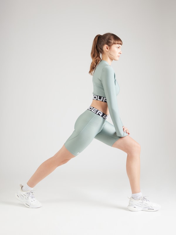 UNDER ARMOUR Skinny Pantaloni Sportivi 'Authentics' In Menta