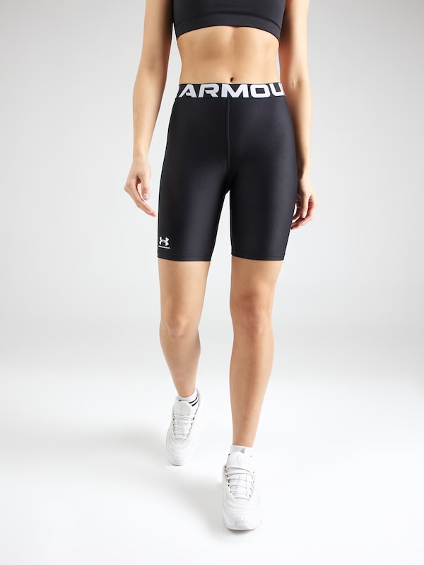 UNDER ARMOUR Skinny Pantaloni Sportivi 'Authentics' In Nero