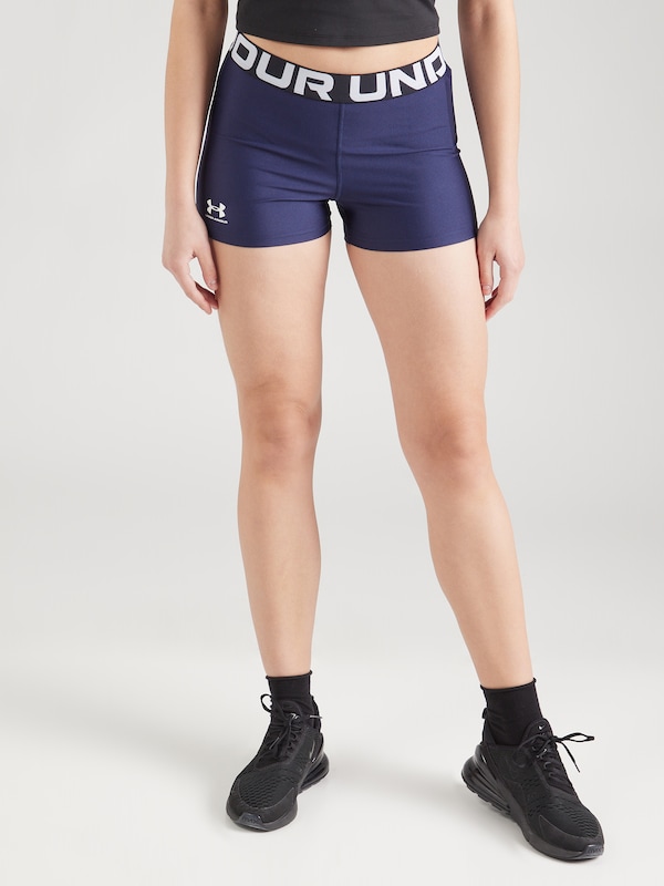 UNDER ARMOUR Skinny Pantaloni Sportivi 'Authentics' In Blu Scuro