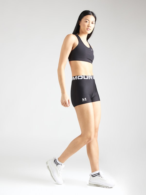 UNDER ARMOUR Skinny Pantaloni Sportivi 'Authentics' In Nero