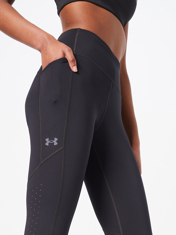 UNDER ARMOUR Skinny Pantaloni Sportivi 'Fly Fast 3.0' In Nero