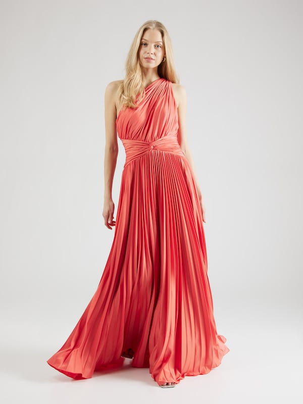 Unique Abito Da Sera In Corallo