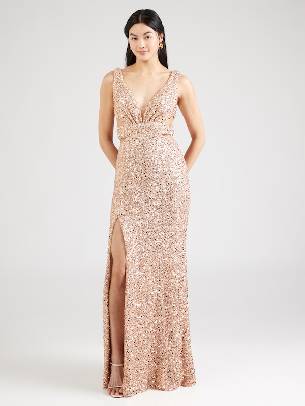 Unique Abito Da Sera In Oro