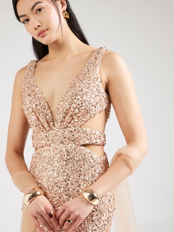 Unique Abito Da Sera In Oro