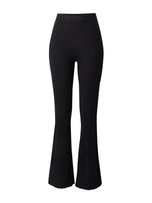 Urban Classics Flared Leggings in Nero