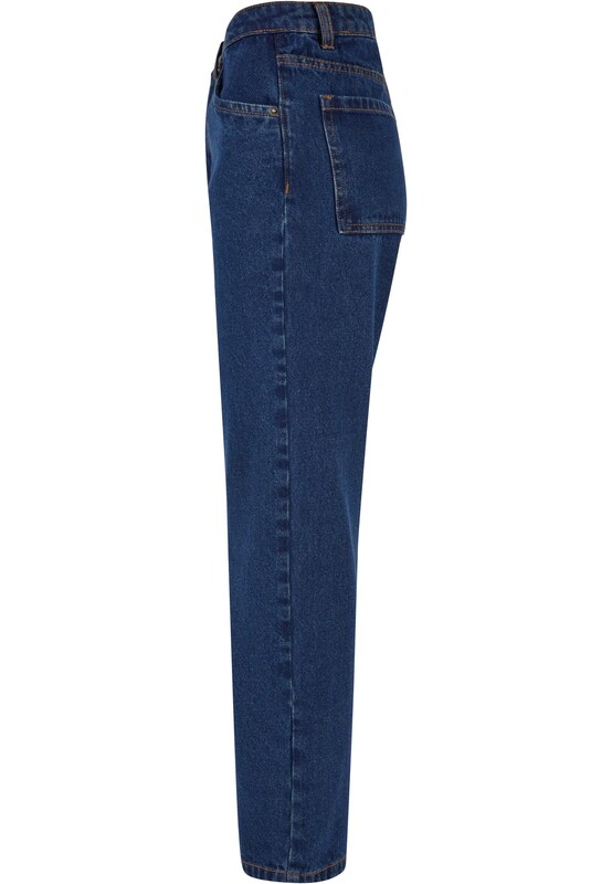 Urban Classics Loosefit Jeans In Blu Denim